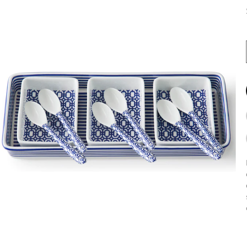 Bandon Nested Appetizer Tray Set