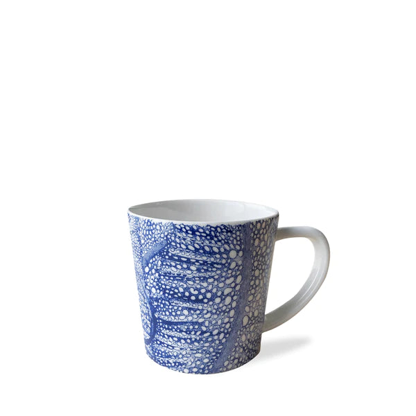 Sea Fan Blue Mug • Coastal Compass Home Decor
