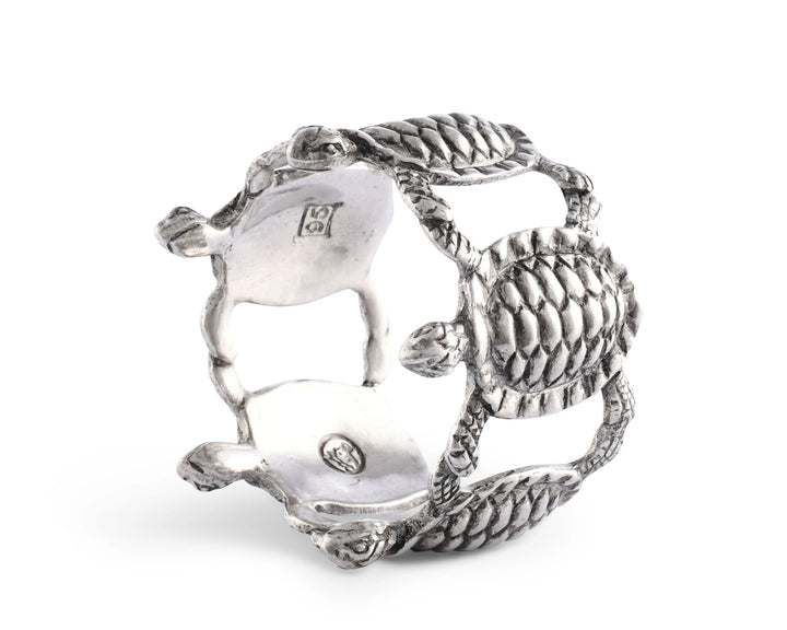 Sea Turtle Napkin Rings • Coastal Compass Home Decor