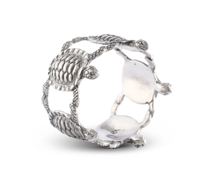 Sea Turtle Napkin Rings • Coastal Compass Home Decor