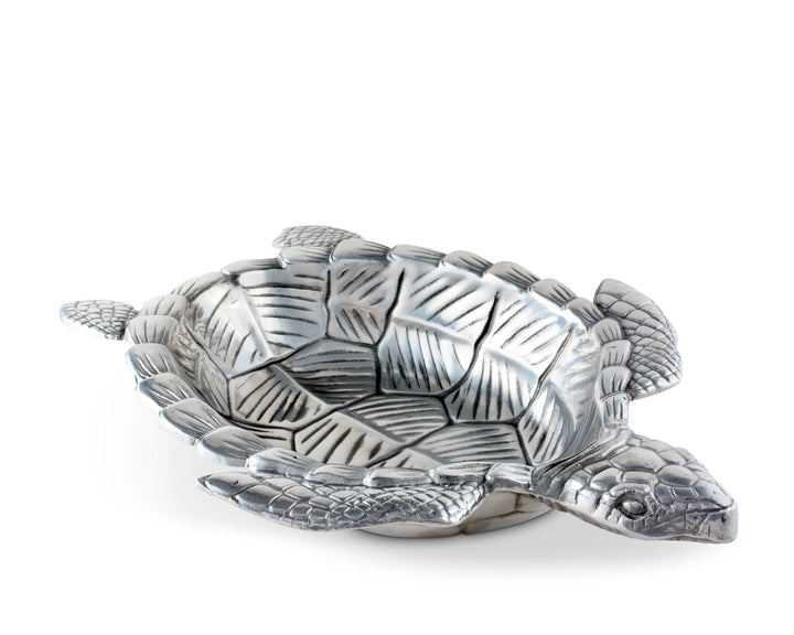 Sea Turtle Oval Bowl | Coastal Compass Home Decor
