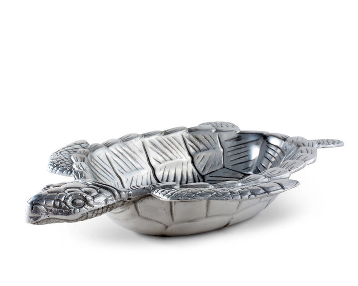 Sea Turtle Oval Bowl | Coastal Compass Home Decor