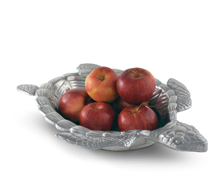Sea Turtle Oval Bowl | Coastal Compass Home Decor