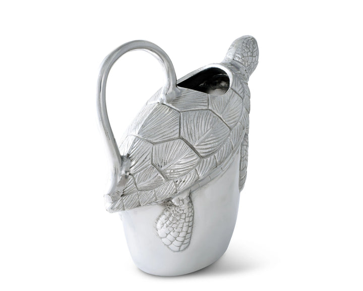 Sea Turtle Pitcher • Coastal Compass Home Decor
