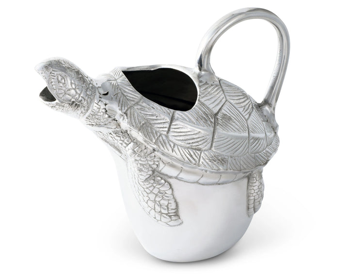 Sea Turtle Pitcher • Coastal Compass Home Decor