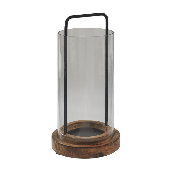 Short Mason Lantern • Coastal Compass Home Decor
