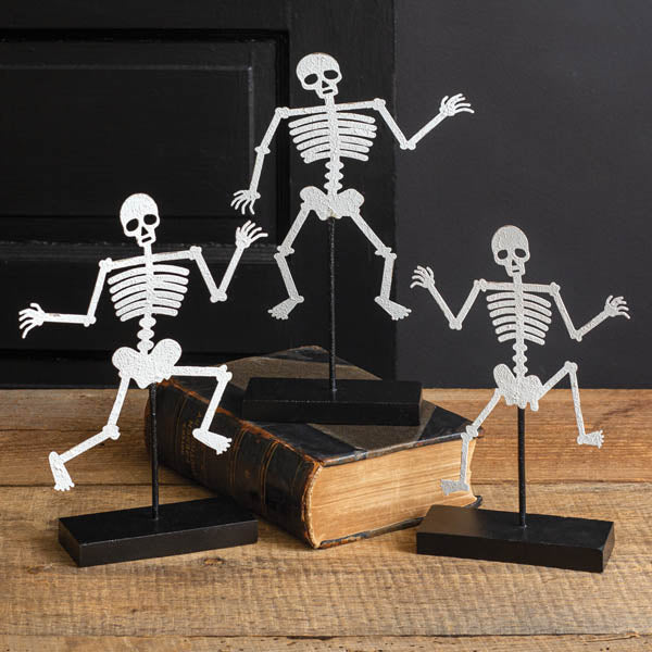 Skeleton Tabletop Set/3 • Coastal Compass Home Decor