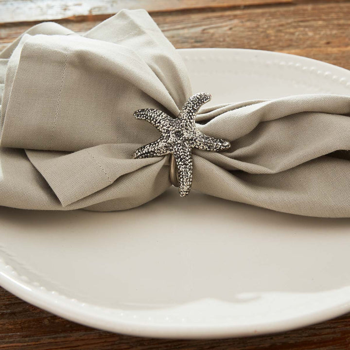 Starfish Napkin Ring | Coastal Compass Home Decor