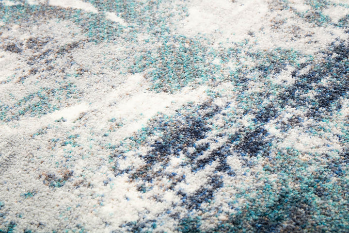 Blue Storm Rug - Coastal Compass Home Decor