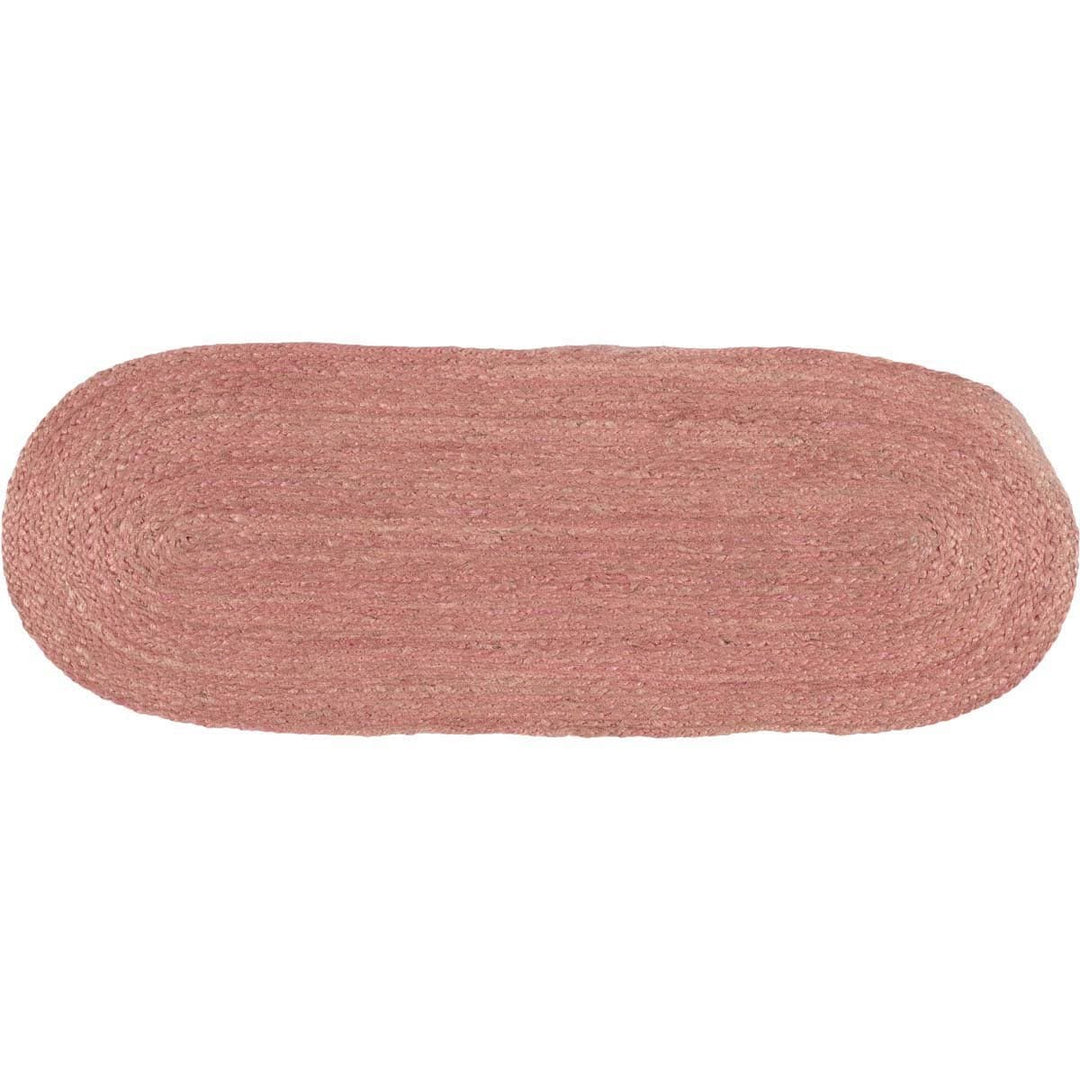 Coral Jute Runner 13x36