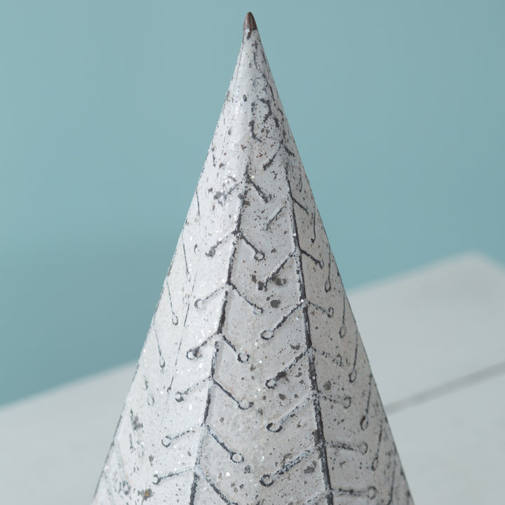 Winter Wonderland Tabletop Tree - Large | Coastal Compass Home Decor