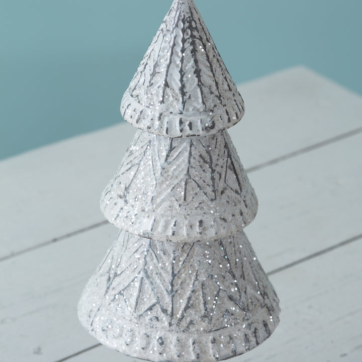 Winter Wonderland Tabletop Tree - Small | Coastal Compass Home Decor