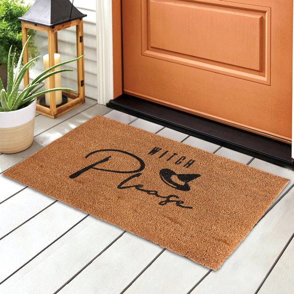Witch Please Doormat • Coastal Compass Home Decor