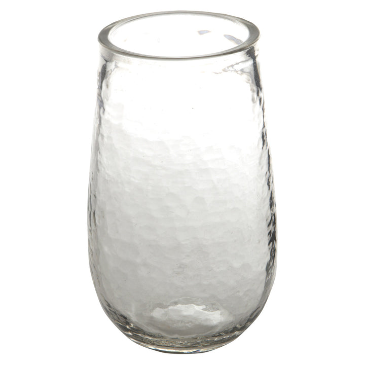Breezy Beach Clear Glassware tall - Coastal Compass Home Decor