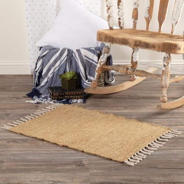 Small burlap area rugs