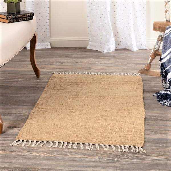 Burlap Area Rugs 27 x 48