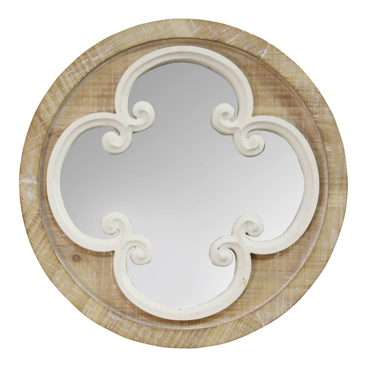 Coastal Scrollwork Wall Mirror - The Coastal Compass Home Decor