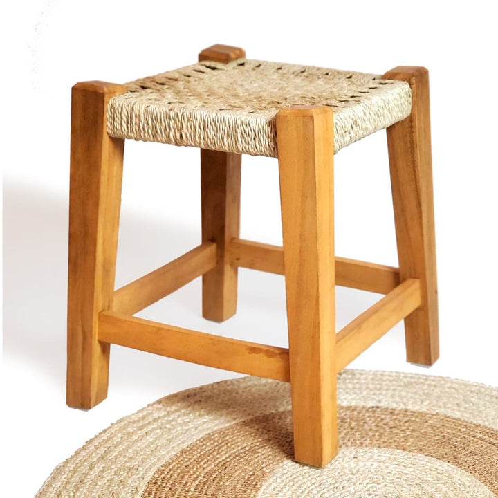 Moha Jute Stool | Coastal Compass