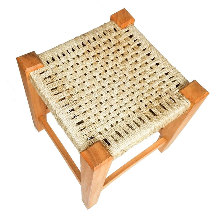 Moha Jute Stool | Coastal Compass