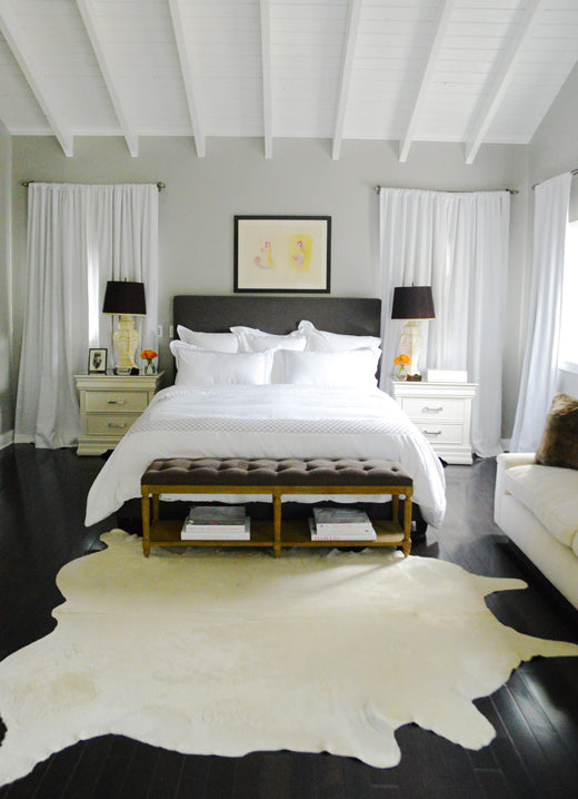 Ivory Cowhide Rugs