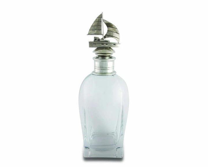Sailboat Whiskey Decanter - Coastal Compass Home Decor
