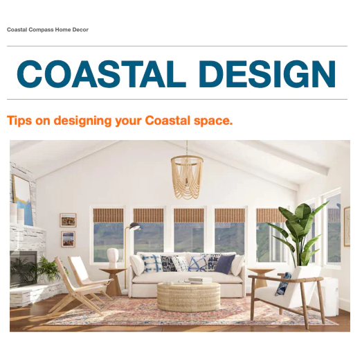 Designing Your Coastal Space Blog • Coastal Compass Home Decor