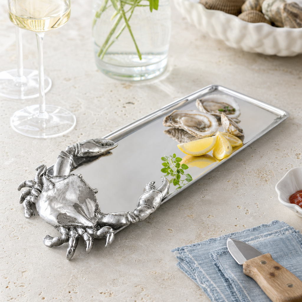 Crab Oblong Tray
