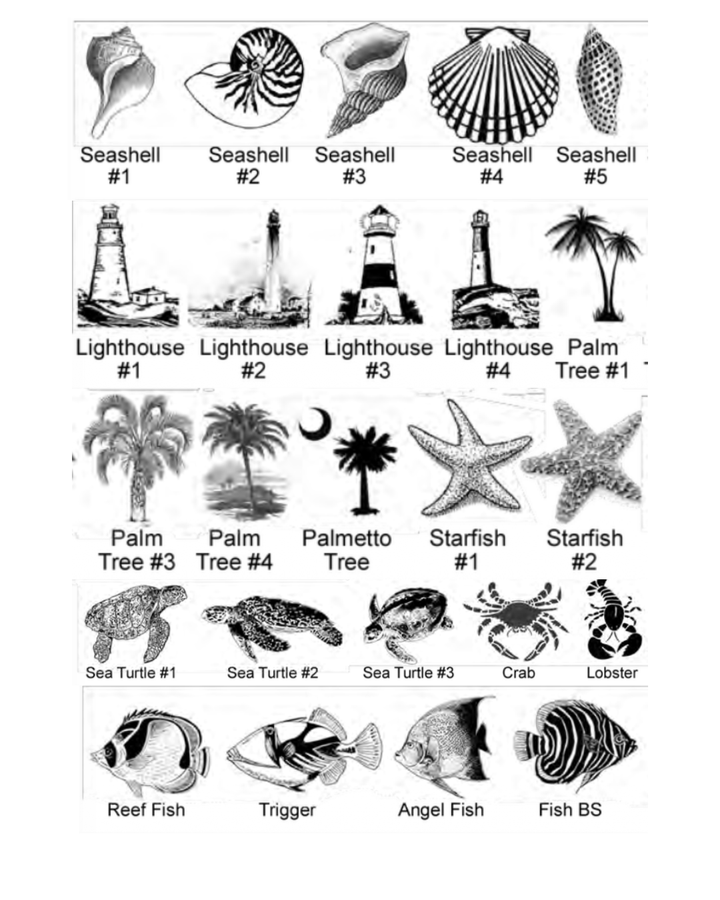 Deep Sea Pattern Pottery Mug