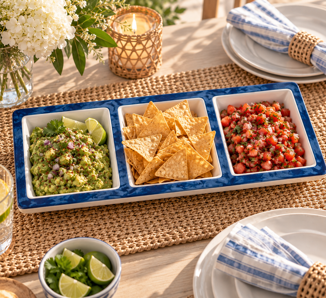 Deep Blue Sea Oceanic Party Serveware
