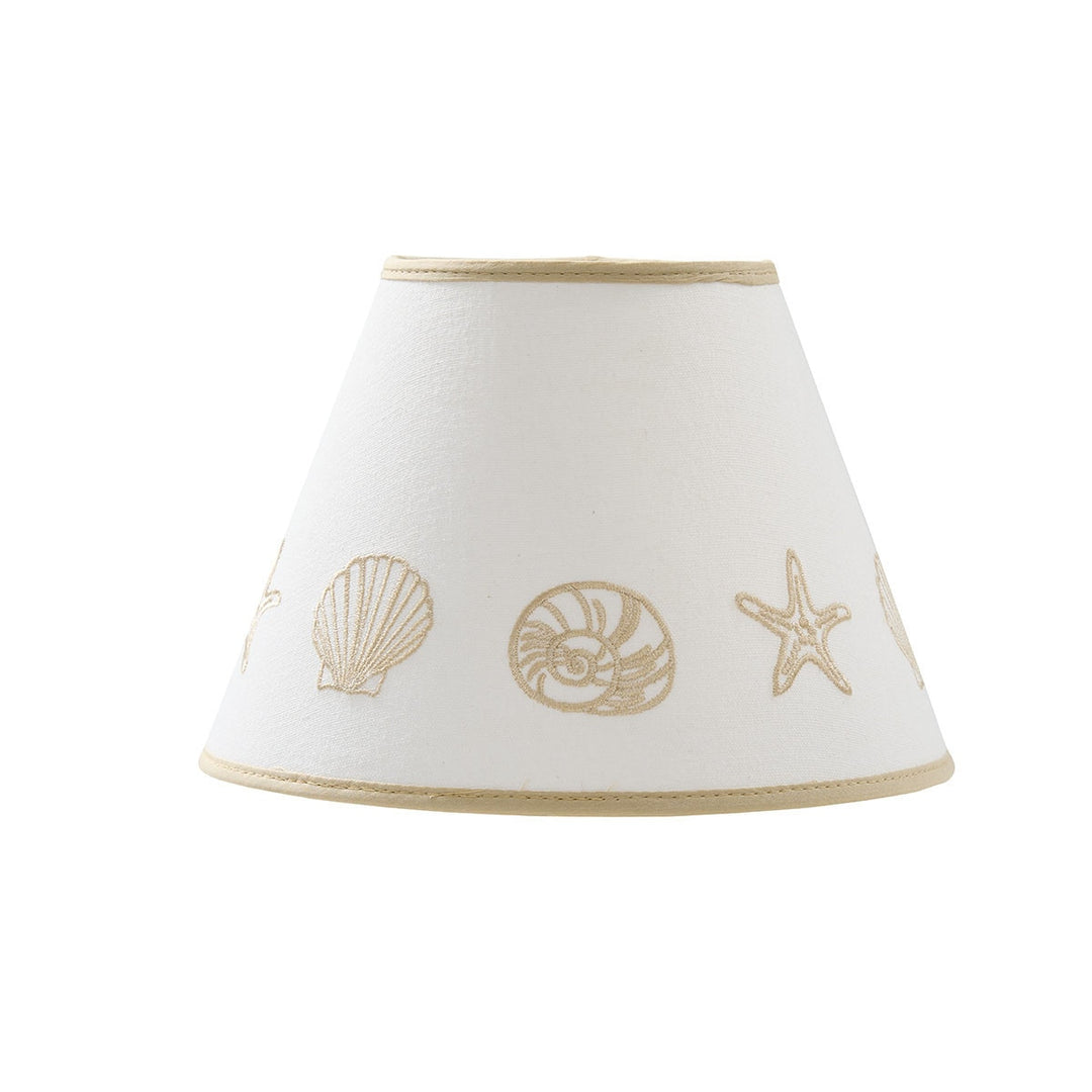 Seashell Embroidered Lampshade