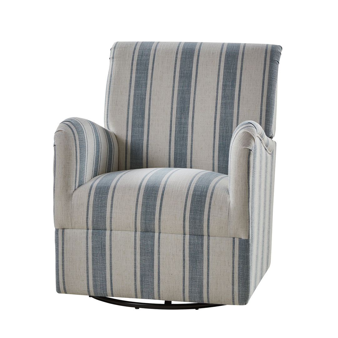 Alice Stripe Swivel Chair