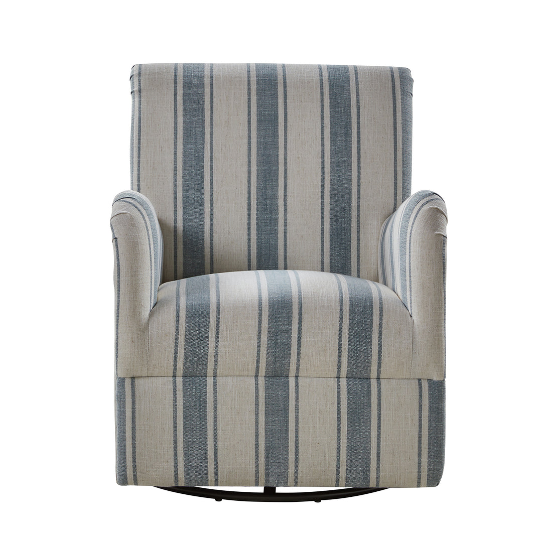 Alice Stripe Swivel Chair