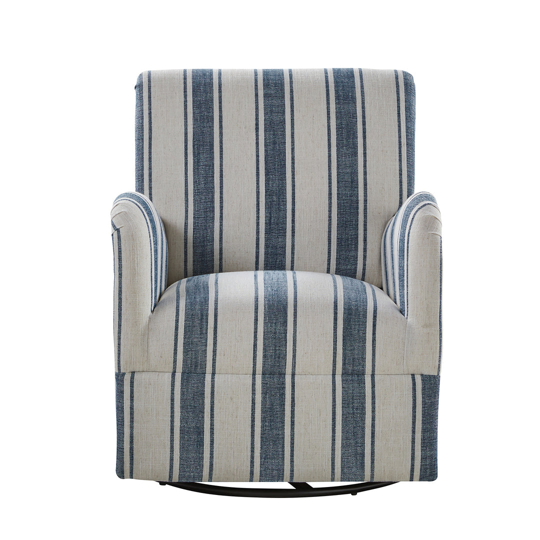 Alice Stripe Swivel Chair