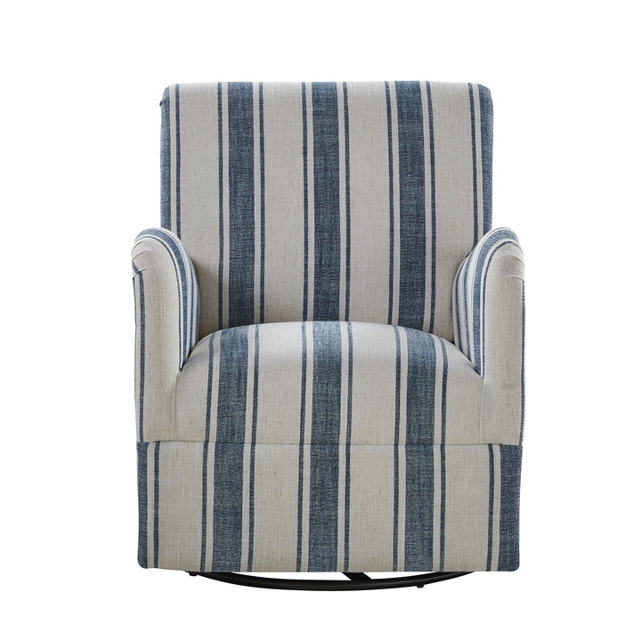 Alice Stripe Swivel Chair