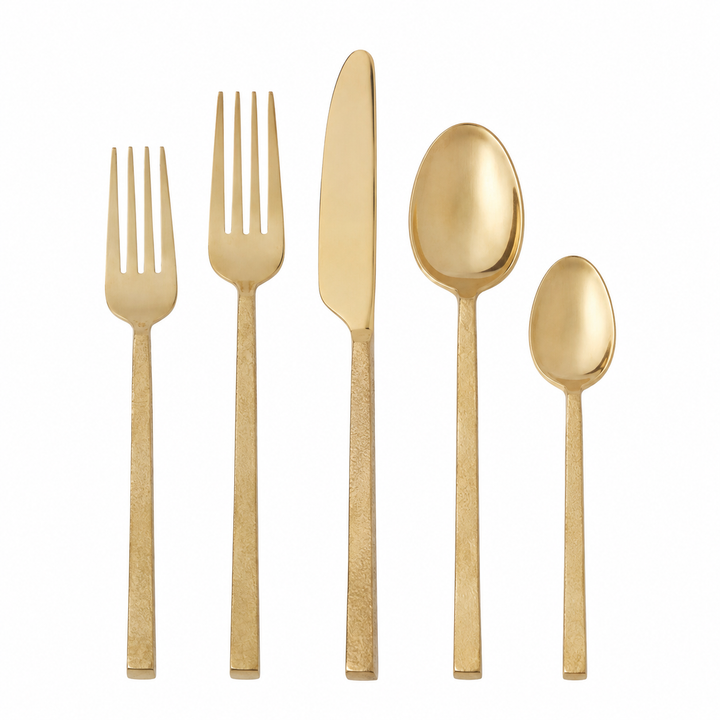 Avis Gold Flatware Set