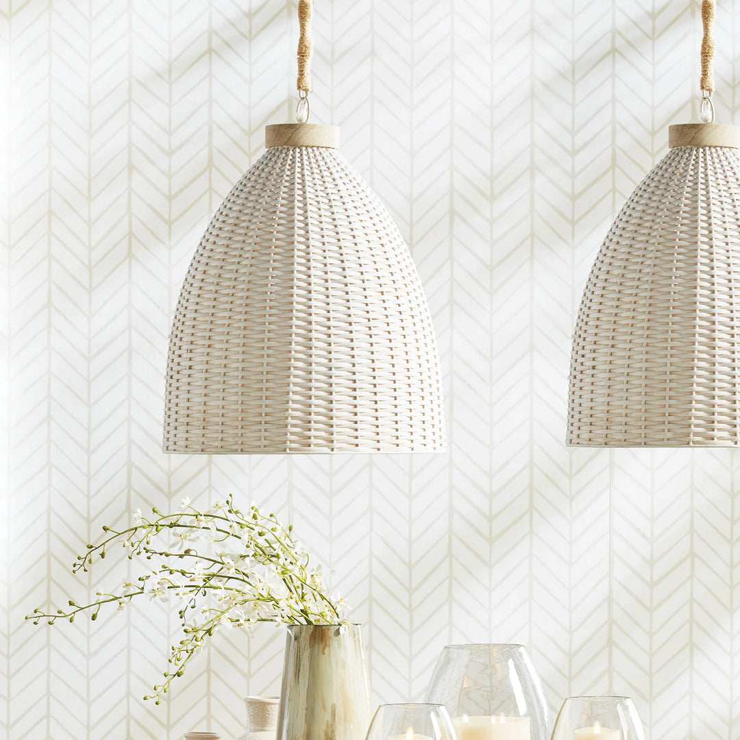 Bali Rattan Pendant Light Fixture
