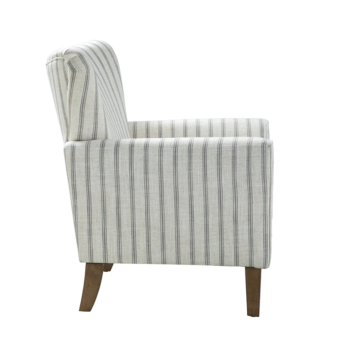 Bayside Striped Accent Chair