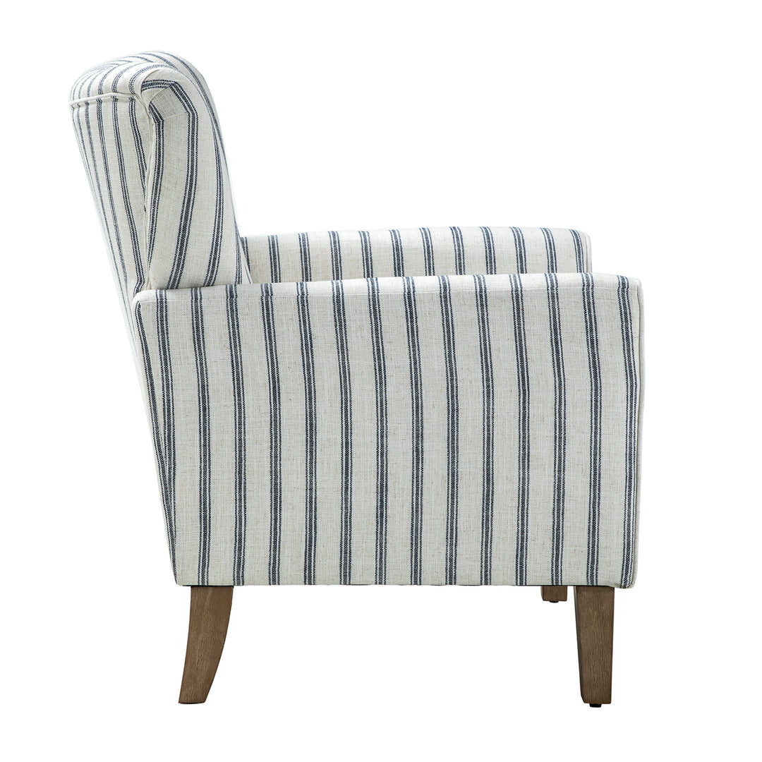 Bayside Striped Accent Chair