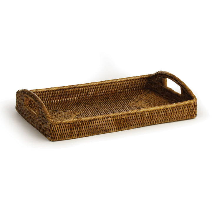 Bermuda Brown Rattan Morning Tray