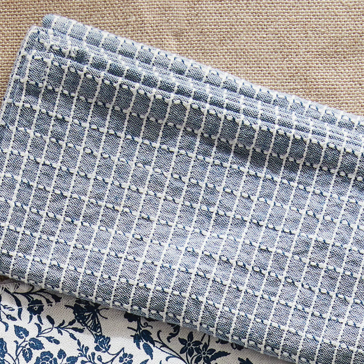 Blake Blue Dinner Napkin Set