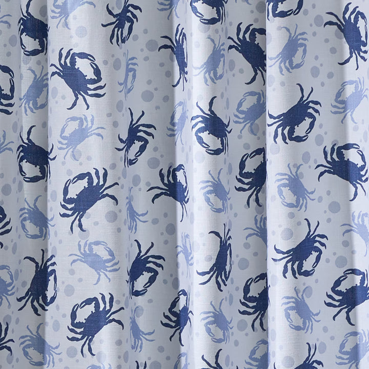 Blue Crabs Shower Curtain