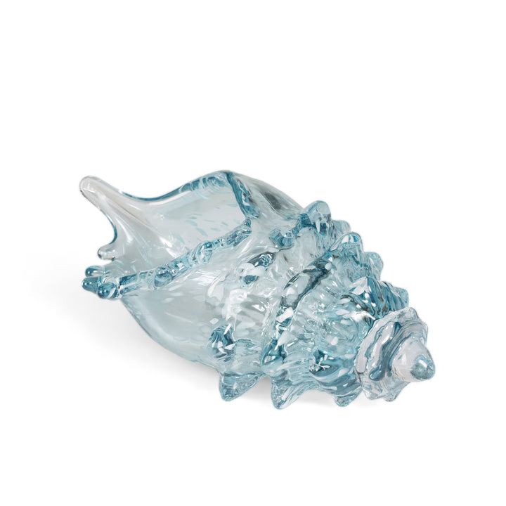 Blue Lagoon Glass Seashell