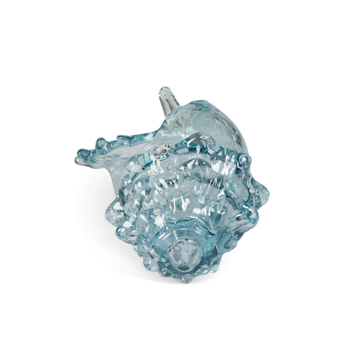 Blue Lagoon Glass Seashell