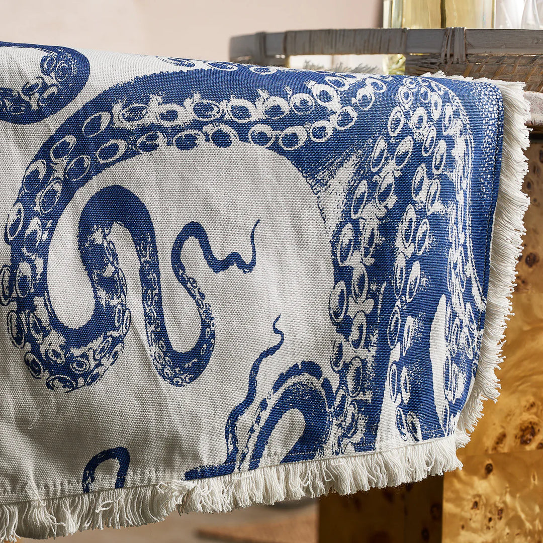 Blue Lucia Table Runner