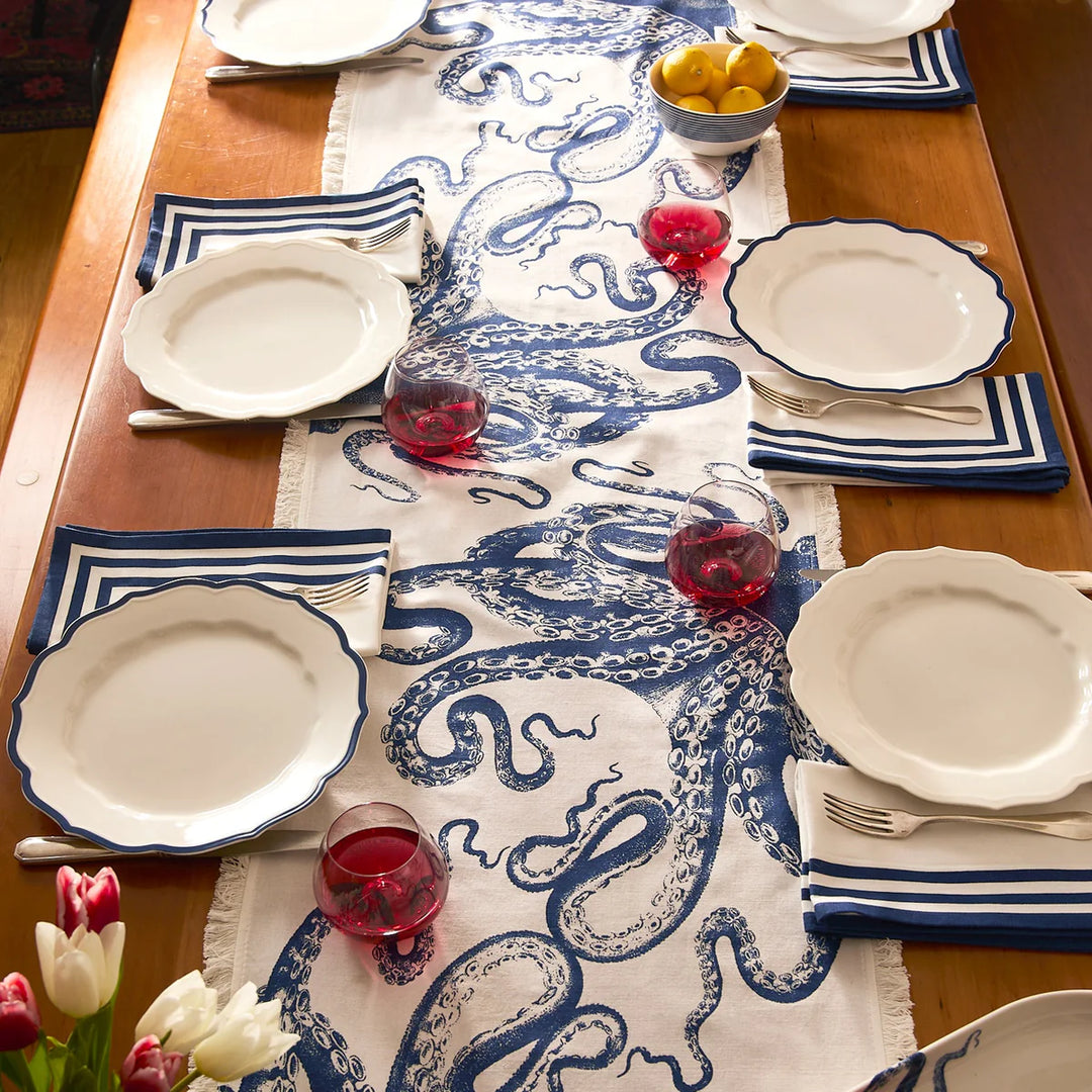 Blue Lucia Table Runner