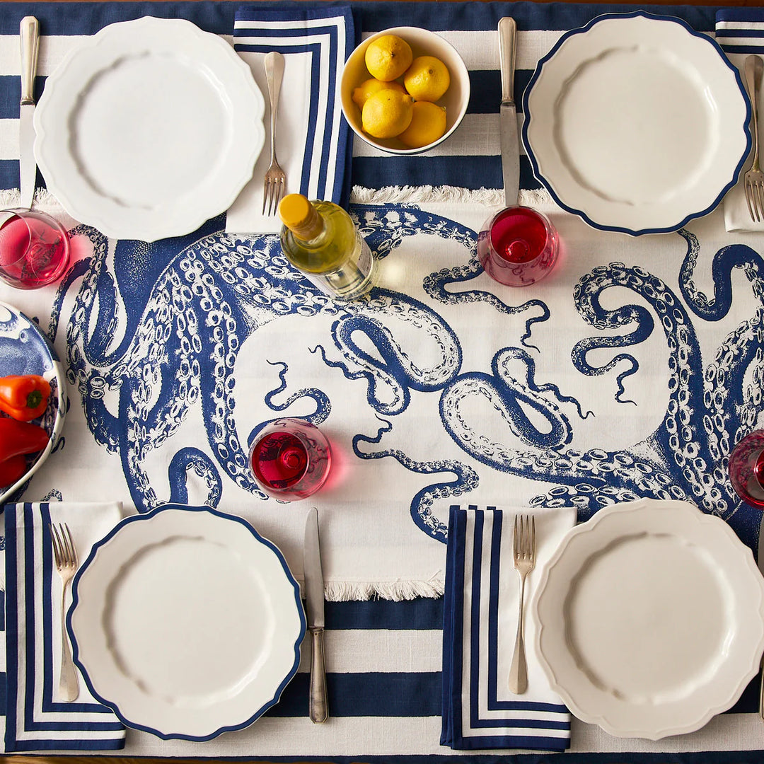 Blue Lucia Table Runner
