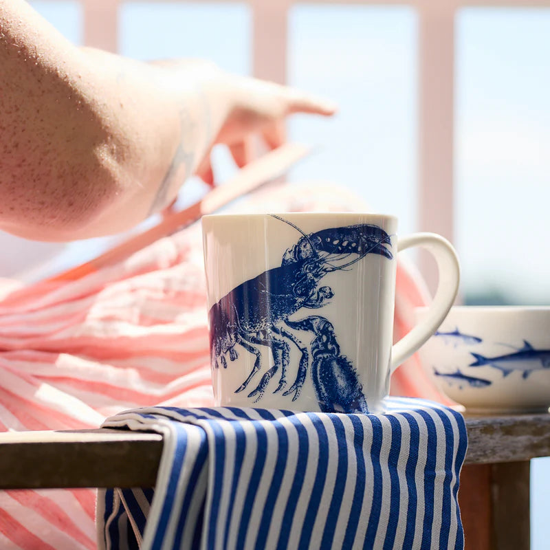 Blue Lobster Mug