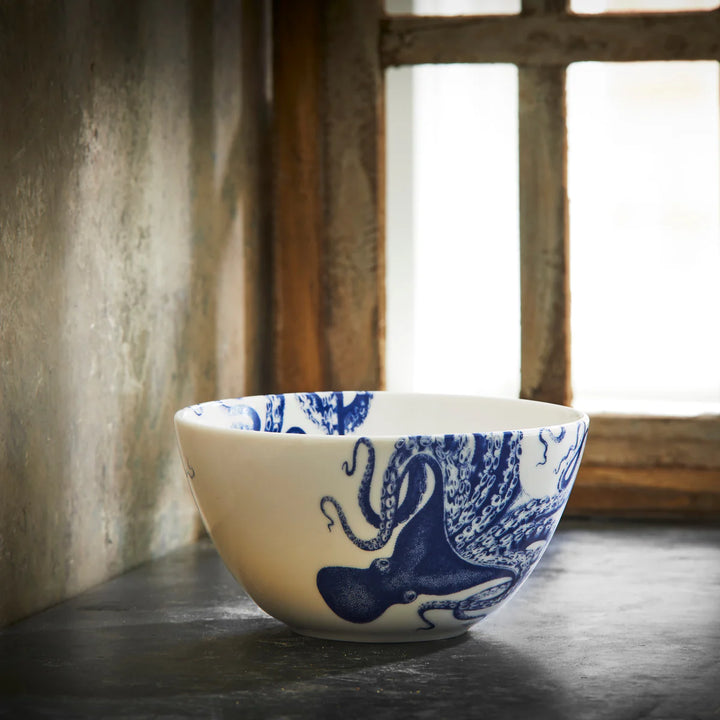 Blue Lucia Tall Cereal Bowl