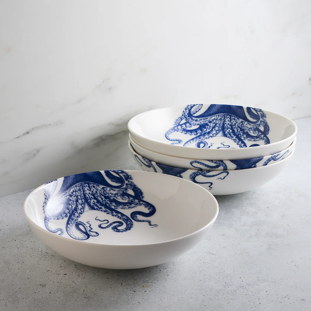 Blue Lucia Coupe Soup Bowl