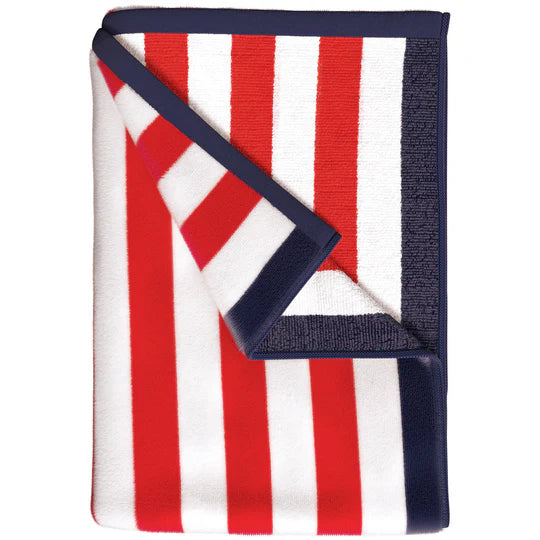 Oversized Cabana Striped Beach Towel
